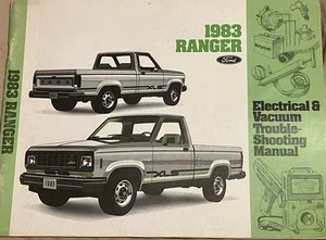1983 Ford Ranger Dealer Electrical & Vacuum Diagram Service Manual - Picture 1 of 8