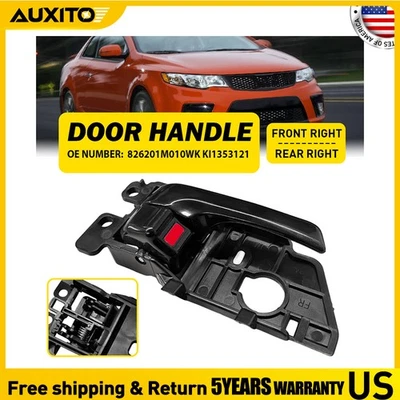 Interior Door Handle For 2010-2013 Kia Forte Forte Koup Front Rear Right H - Image 1 of 4