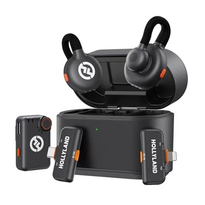 Hollyland Lark M2S Professional Wireless Microphone and Transmitter System - Image 1 of 4