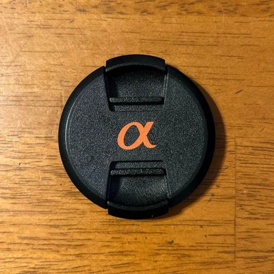 Sony Alpha 55mm Lens Cap with Alpha Logo Camera Accessory Used - Image 1 of 2