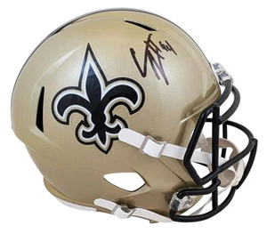 Saints Cameron Jordan Authentic Signed Full Size Speed Rep Helmet BAS Witnessed - Picture 1 of 3