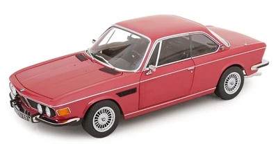 KK Scale 1:12 BMW 3.0 CSI E9 RED METALLIC WITH ALPINA RIMS 1971 Diecast Model - Image 1 of 4