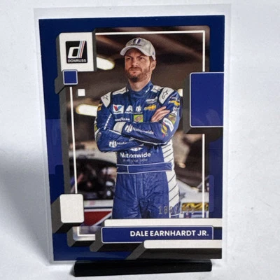 2023 Donruss Navy Blue #26 Dale Earnhardt Jr. /199 NM-MT NASCAR Card HOF Insert - Image 1 of 4