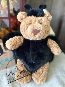 AUTHENTIC ❤️ Jellycat Bartholomew Bear 'Spider' Halloween  2025 NWT FAST SHIP - Picture 1 of 8