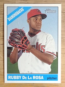 2015 Topps Heritage #688 Rubby De La Rosa - Picture 1 of 2