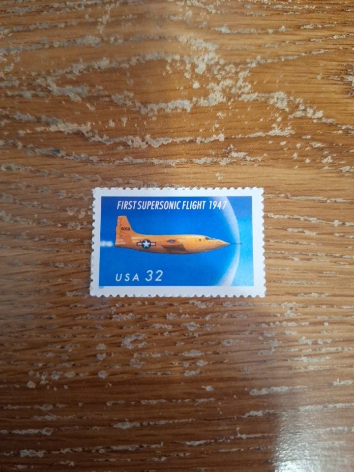 U. S. Stamp SC 3173 Supersonic Flight MNH 1997 - Image 1 of 2