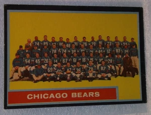 1962 Topps Chicago Bears Football Trading Card (#25) - Picture 1 of 2