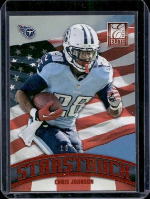 Chris Johnson 2013 Panini Elite Starstruck rojo/25 Foto 1 de 2