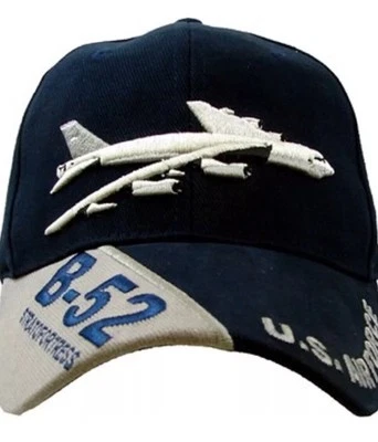 NEW USAF U.S. Air Force B-52 Stratofortress Baseball cap hat. Navy Blue  - Image 1 of 2