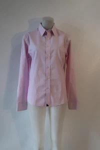 Mens Untuckit Pink, White Striped 100% Cotton Button-Up Dress Shirt S - Picture 1 of 7