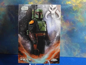 2025 Topps Chrome Star Wars Boba Fett #CE-5 Refractor / Bobba Bounty Hunter ππ - Picture 1 of 4