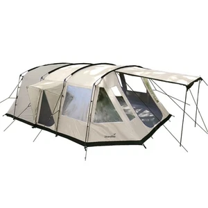 Skandika Nordland 6 Personen Sleeper Familienzelt Tunnel 580x440cm grau B-Ware - Bild 1 von 8
