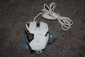 Mad Catz RAT 7 Contagio Mouse Controllo Massa Bianco - Foto 1 di 9
