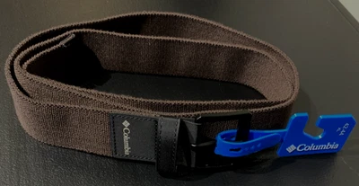 NWT Columbia Cinturón elástico marrón negro para hombre Talla XL ( 42" - 44" ) Foto 1 de 4