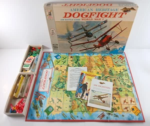 Juego de mesa American Heritage Dogfight 1963 de colección Primera Guerra Mundial batalla aérea 100 % completo - Imagen 1 de 19