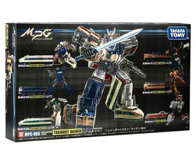 Takara Transformers Masterpiece MPG-06S Trainbot Kaen Raiden Box Set Opened NEW - Image 1 of 4