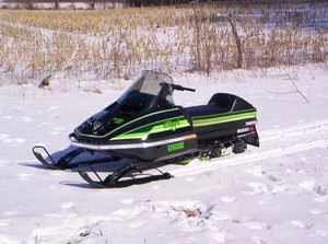 1988 Arctic Cat El Tigre 6000 Snowmobile SLED (Snow) Poster 24 X 24 Inch SWEET! - Picture 1 of 2