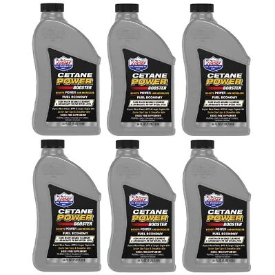 Lucas Oil Cetane Power Booster Diesel Fuel Supplement 64 Ounce Bottles Set of 6 - Image 1 of 4