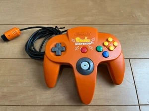 Nintendo 64 Controller Bros Pikachu Orange & Yellow Color - Picture 1 of 7