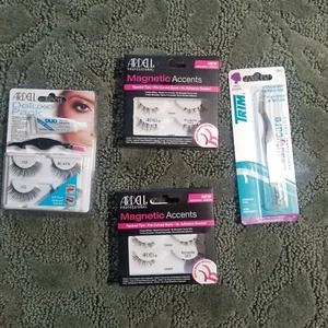 Paquete de pestañas artificiales definitivo para mujer con pinzas aplicadoras - Imagen 1 de 6