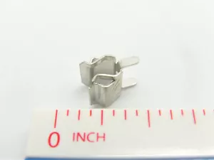 (4x) PC-Mount Fuse Clip for 5mm Fuses - Buss 1A3399-10 *NEW OLD STOCK!* - Picture 1 of 2