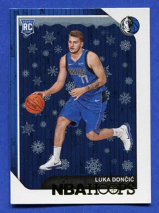 2018-19 Panini NBA Hoops Luka Doncic Winter Holiday Rookie # 268 - Picture 1 of 2