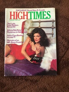 High Times Magazine #64 December 1980 R Crumb Johnny Bob Santa Claus Art Weed O9 - Picture 1 of 3