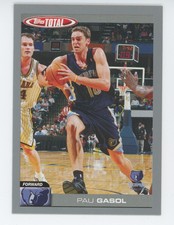 2004-05 TOPPS TOTAL BASKETBALL SILVER BORDER #64 PAU GASOL MEMPHIS GRIZZLIES