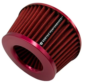 for BMW F10 M5 FRONT MOUNT AIR INTAKE Filter SLIM RED v2 - Foto 1 di 21