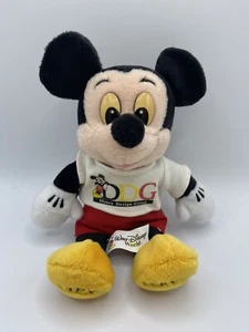 *VINTAGE W/ TAGS* Disney Design Group 90s Mickey Mouse Bean Bag Plush - Picture 1 of 10