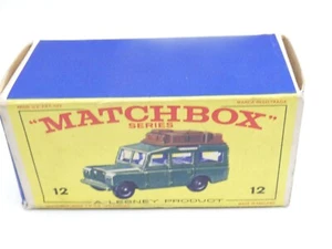 Matchbox Lesney 12c Land Rover Safari Original Box only - Picture 1 of 4