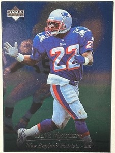 1996 Upper Deck - #138 Dave Meggett - New England Patriots = Football Card - NFL