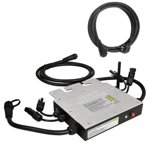 Inversor Micro Grid 300 vatios con cable de conexión Wieland. WiFi listo para enchufar - Imagen 1 de 7