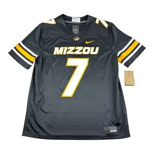 Nike Missouri Tigers Cody Schrader Jersey Mens Large Mizzou Black Rare NCAA NWT - Picture 1 of 10