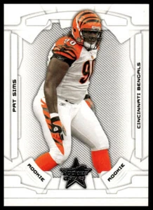 2008 Leaf Rookies & Stars #166 Pat Sims #/999 - Picture 1 of 2