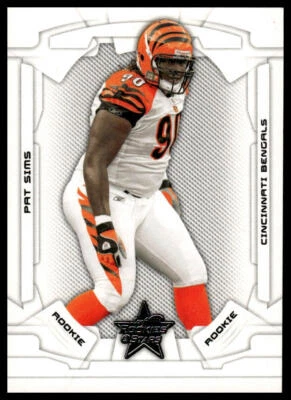 2008 Leaf Rookies & Stars #166 Pat Sims #/999 - Image 1 of 2