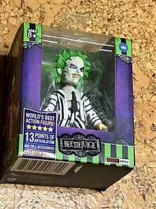 Loyal Subjects BEETLEJUICE Actionfigur mit 13 Points of ARTICULATION versiegelte Verpackung - Bild 1 von 9