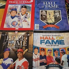 4 National Baseball Hall Of Fame And Museum Yearbook 2005 2012 2013 2014