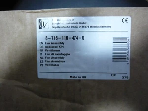 GENUINE WORCESTER FAN ASSEMBLY 87161164740 BRAND NEW RRP £240.00 - Picture 1 of 1