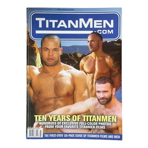 Ten Years of Titan Men 2004 Men Magazine Presents Adult Male Gay Photo Book - Picture 1 of 3