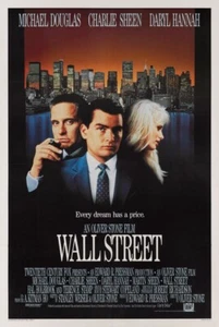 WALL STREET Movie Poster Filmplakat - Picture 1 of 3