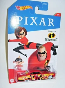 2019 Hot Wheels The Incredibles Disney Pixar Fish'D & Chip'D MIP - Picture 1 of 2