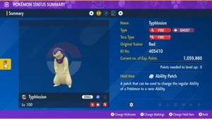 🔥6 IVs Tera Raid Typhlosion Event | Pokemon Scarlet & Violet | Untouched🔥 - Picture 1 of 4