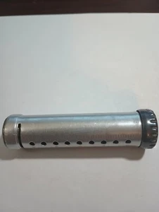 DIME MASTER antique dime coin change holder little bank metal cylinder tube - Picture 1 of 2
