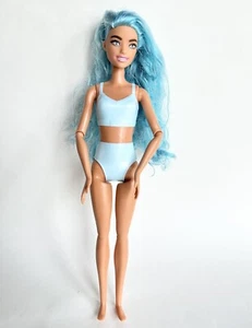 Barbie Cutie Reveal Husky blaue Haare Puppe nude HJL63 Mattel - Bild 1 von 7