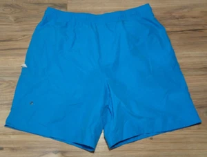 Roundtree & Yorke Size Medium Turquoise New Men's Swim Cargo Trunks Shorts - Picture 1 of 16