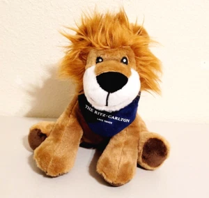 The Ritz Carlton Lake Tahoe LION Stuffed Animal Plush Anico International 8" - Picture 1 of 6