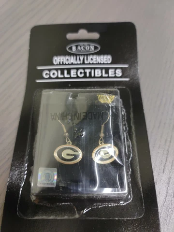 Officially Licensed Georgia Bulldogs NCAA Dangle Earrings "G" Logo Cover