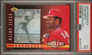 Upper Deck 1993 — Diamond Gallery — Ozzie Smith — PSA 7 — pop 11 (todos los grados) - Imagen 1 de 3
