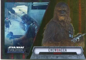Star Wars Evolution 2016 Gold Parallel Card #57 Chewbacca - Picture 1 of 1